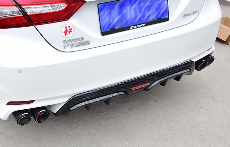 Задний спойлер для Toyota camry защитный диффузор заднего бампера подходит 2018 2019 новый
