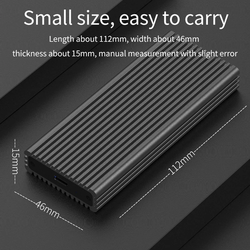 Blueendless портативный чехол для жесткого диска M.2 на Type c Usb 3 1 NVMe PCIE Msata корпус