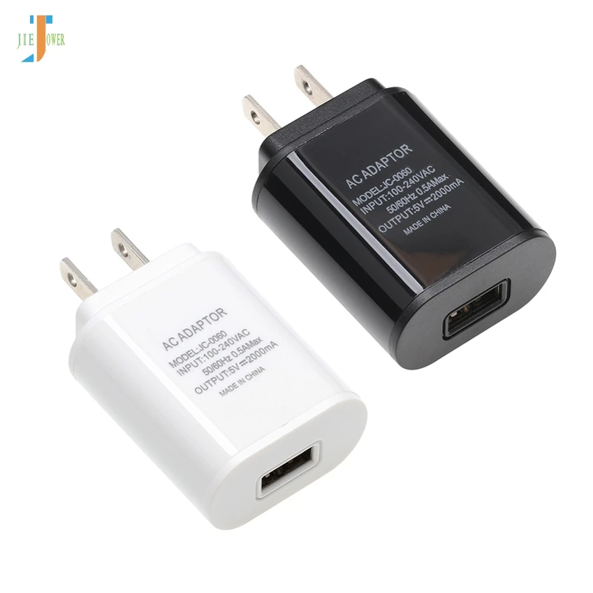 50 шт./лот универсальное 5 в 2A USB зарядное устройство настенное зарядное устройство адаптер ЕС США Великобритания вилка смарт-зарядное устройство для мобильного телефона s для samsung huawei P20 Lite