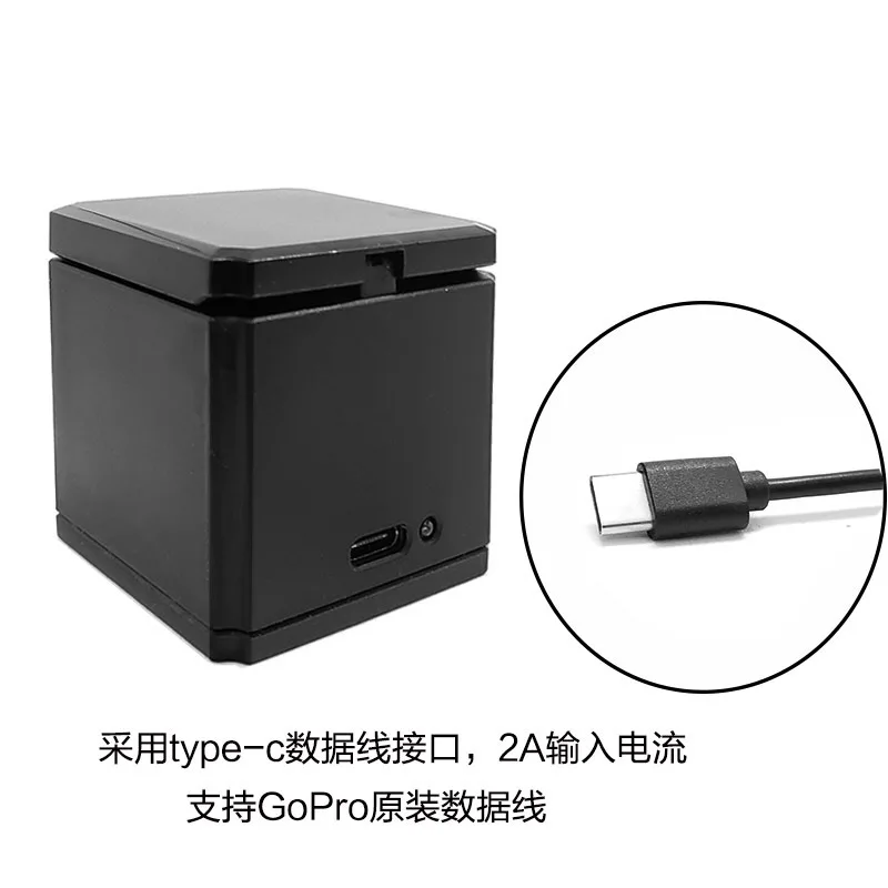 GoPro HERO5 6 Hero7 многофункциональное хранение-зарядный чехол Батарея Зарядное устройство