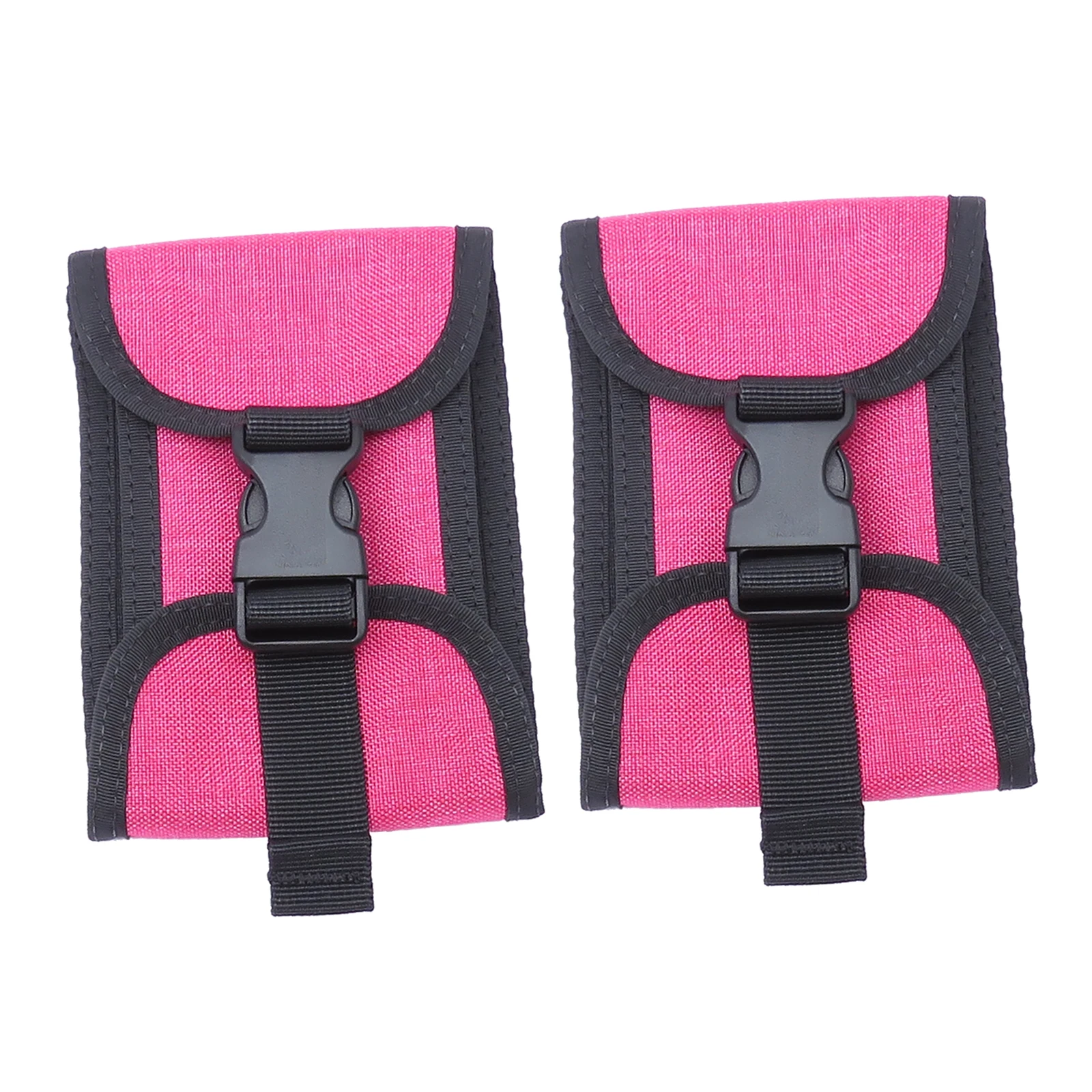 Scuba Diving Weight Pockets Holder Bag Harness Empty Snorkeling Backplate Donut Weight Belt Pouch 2kg/ 5lbs Quick Release Buckle 6