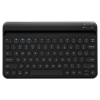 

B.O.W Black Multi-Device Rechargeable Wireless Bluetooth Keyboard
