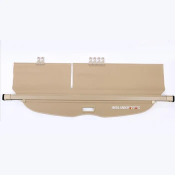 

Apply only for 09 to19 Toyota New Highlander trunk cover tailbox 19 decoration 18 modified accessory PU leather
