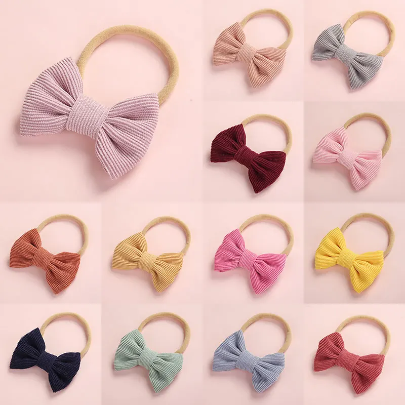 Женская повязка на голову с бантом для девочек тонкая нейлоновая волос реквизит