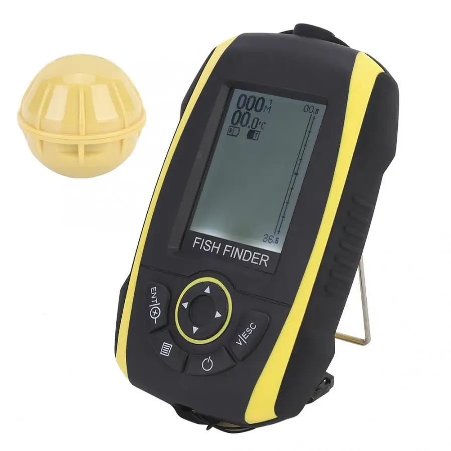 Wireless Depth SonarVisual Echo Sounder Fish Detector Finder FF268W