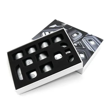 

Accessory Button Cover Parts 13pcs/Set Window Lift Switch Trim For Benz A B GLB Class W177 W247 2020