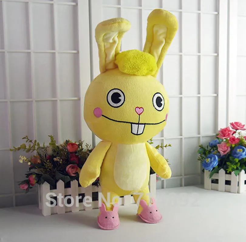 

Плюшевые игрушки с аниме Счастливое дерево друзья HTF Cuddles фигурки Куклы 40 см заполняющая подушка мультфильм косплей для подарка
