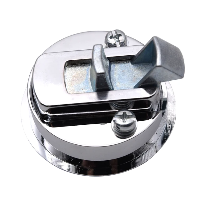TuoP 2 Inch Slam Hatch Flush Pull Latch For Boats & RVs - White Plastic Marine Deck Hardware 3 thumbnail image