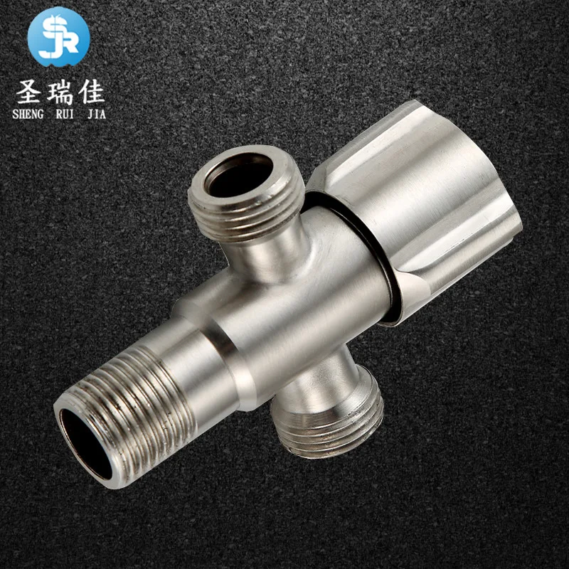 

Shengruijia 304 Stainless Steel into Two Angle Chamber Pot Health Faucet Spray Gun Small Kitchen Treasure Only Double Water Extr