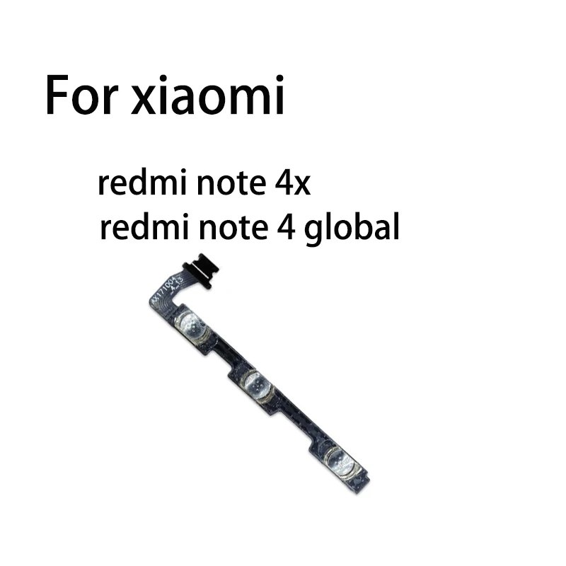 Кнопка включения и выключения громкости гибкий кабель для Xiaomi Redmi 3X 3S 4A Note 7 6 2 5A 6A 5