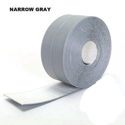 2.2CMx3.2M Kitchen Sink PVC Mmaterial Waterproof Mildew Strong Self-adhesive Transparent Tape Bathroom Toilet Crevice Strip Water Seal 3.2M - Цвет: 2.2CMx3.2M