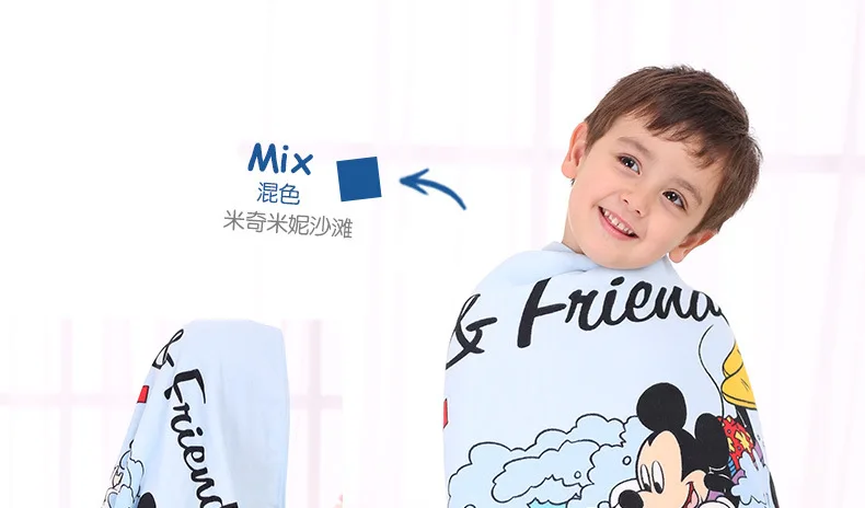 New Disney cartoon cotton gauze large bath towel baby child comfort hold cartoon easy to carry frozen Mickey mouse