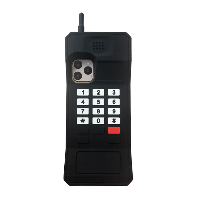 For iPhone 5 6 7 8 11 Pro X XR XS Max /Plus New 3D Cartoon Animal Soft Silicone Case Cell Phone Back Cover Skin Shell Shockproof Black Cell Phone