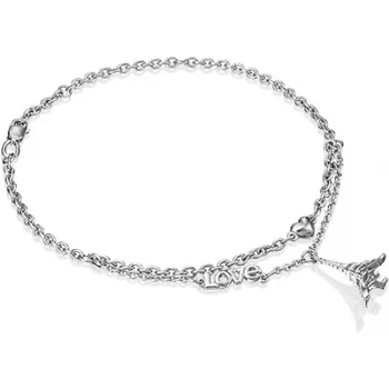 

Yuz platinum silver bracelet