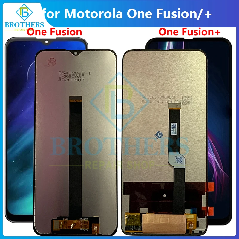 Для Motorola Moto One Fusion OneFusion + ЖК-дисплей с сенсорным экраном и дигитайзером в сборе для