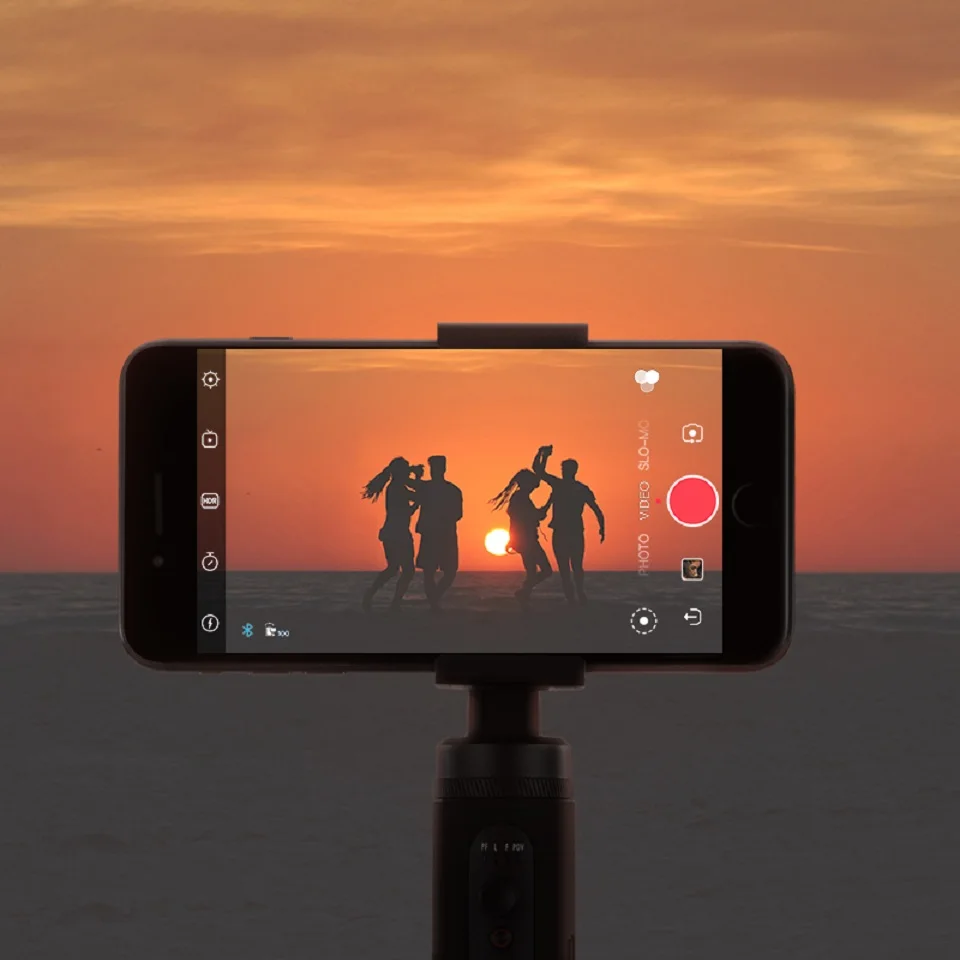 Zhiyun smooth q2 3 оси мини карданный стабилизатор смартфон мобильный gopro смартфон