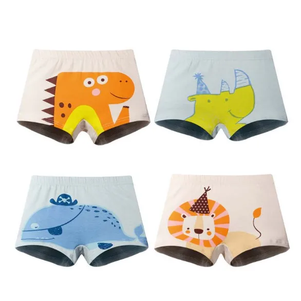 

3pcs Lot New Arrive Boys Underwear Cotton Baby Boy Underwears Children's Briefs Kids Cartoon Designs Shorts ZL17