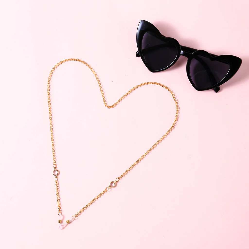 2020 Роскошные модные женские металлические очки цепочка для очков в стиле панк с