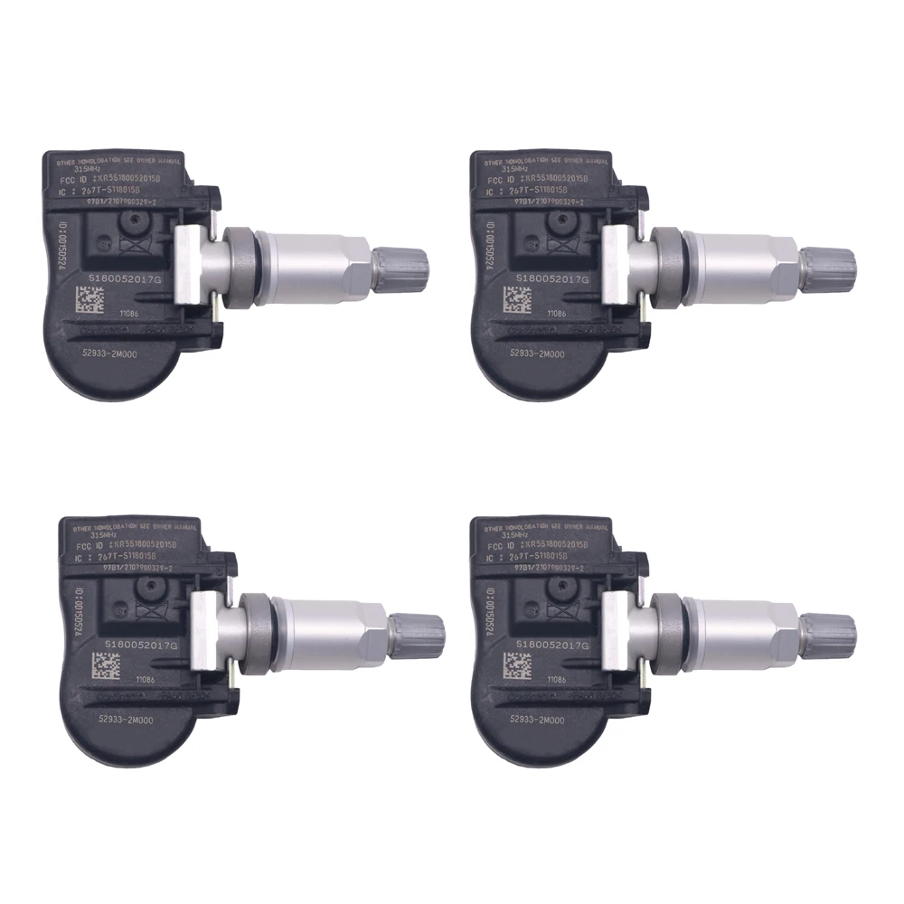 Датчик давления в шинах TPMS 52933-2M000 для HYUNDAI ACCENT ELANTRA SONATA для KIA OPTIMA SORENTO SOUL 529332M000