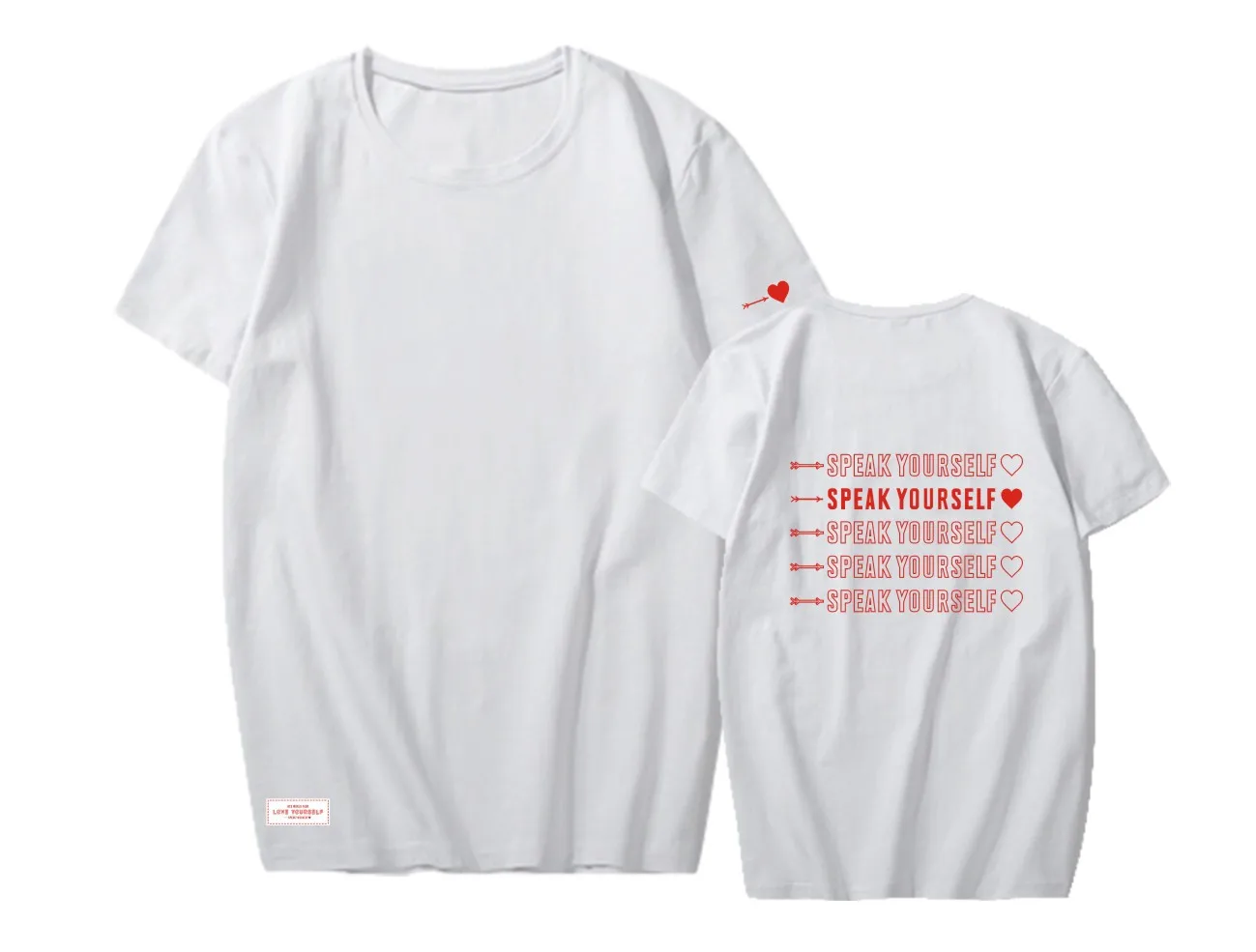 Футболка с коротким рукавом kpop World tour Speak yourself Bangtan jungkook футболки для мужчин и