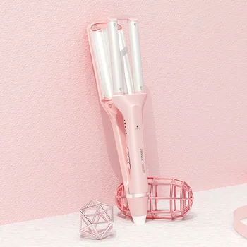 

AIKIN Riwa Professional Hair Curling Iron Pink Anion Hair Curler Women Hair Waver Styling Tools 220V 50Hz Chinese Plug