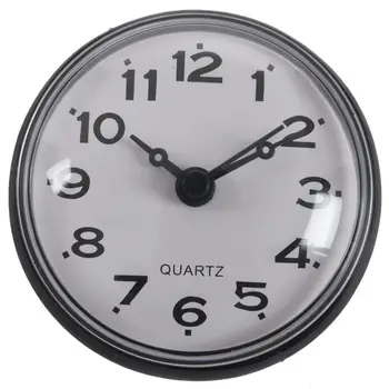 

New 7cm Waterproof Kitchen Bathroom Shower Clock Suction Cup Sucker Wall Black