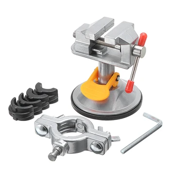 

360 Degree Rotary Fixed Frame Sucker Clamp Adjustable Table Vise Rotatable Bench Screw For DIY Craft Fixed Repair Tool