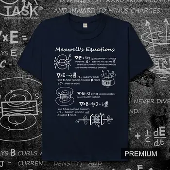

Subject Maxwells Equations Physics Electromagnetic 100% cotton short sleeve t shirts mens caual fashion summer streetwear 03