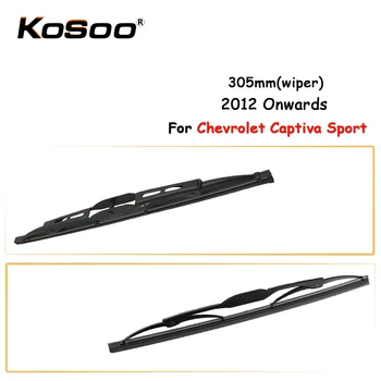 

KOSOO Auto Rear Car Wiper Blade For Chevrolet Captiva Sport,305mm 2012- Rear Window Windshield Wiper Blades Arm,Car Accessories