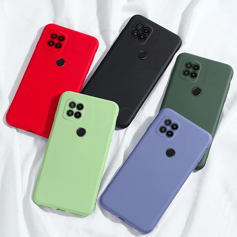 Для Xiaomi Redmi 9C чехол 9A жидкий силиконовый противоскользящий мягкий для 9 Note Pro Poco X3