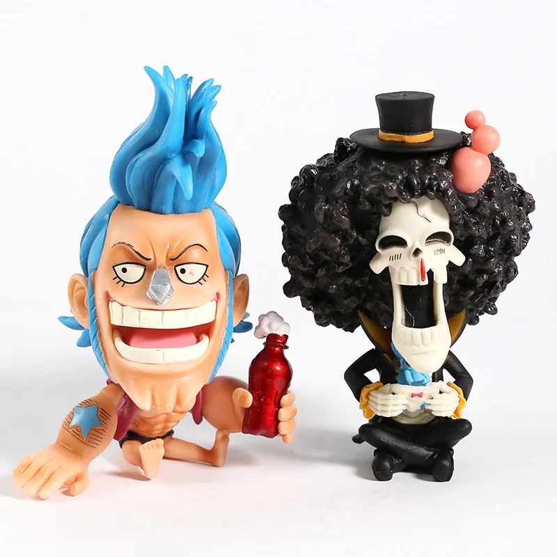 

Anime One Piece GK Franky Brook PVC Figure Collectible Model Toy