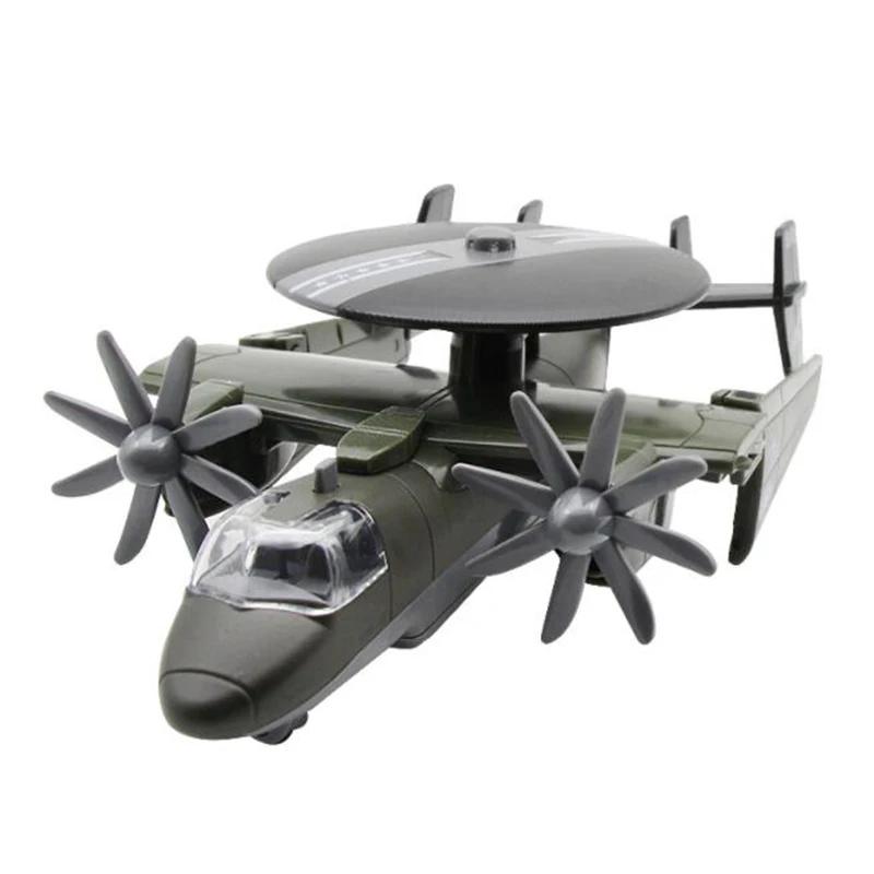 1/72 масштаб, E-2C, раннее предупреждение, самолет для военно-морской армии, истребитель, модели самолетов, для взрослых, детей, игрушки, военный для авианосца - Цвет: green