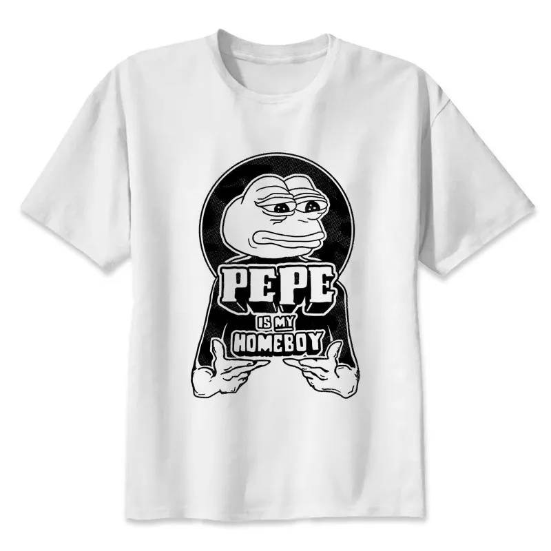 Pepe летняя новинка, Мужская футболка Swag, Модальная, с принтом, короткий рукав, футболка, мужская, модная, с круглым вырезом, 23, футболка, Camisetas, хип-хоп, топы mr2509