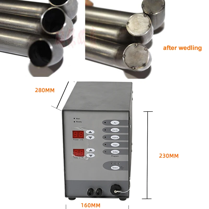 Нержавеющая сталь точечный Лазер сварочный автомат Автоматический цифровой Управление ИМПУЛЬСНЫЙ аппарат аргоновой-Защита от синего дуги паяльная ювелирные изделия из золота сварочный аппарат