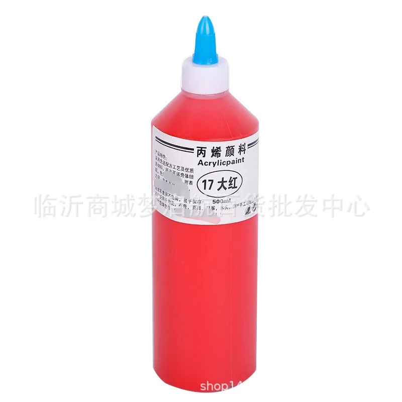 500 Ml Acrylic Paint Children Handmade DIY Gypsum Pigment Children Art Paint