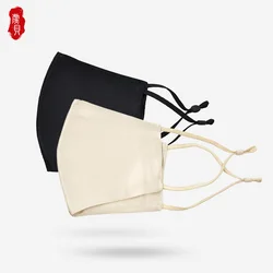 Pure silk small face masks women high class silk facial fashion mask anti-sunburn washable comfortable mascarillas for girls
