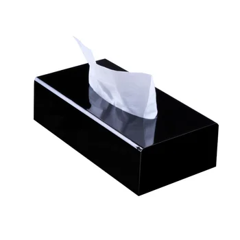 

Acrylic Simple Tissue Box Paper Towel Box Square White European Paper Drawing Creative Napkin Box Kitchen Tissue Holder FH028