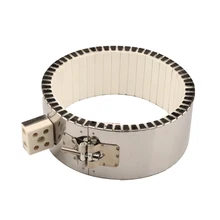 80x50 мм/80x80 мм/80x110 мм белая керамическая лента нагреватель 220 В максимальная температура 800 градусов Цельсия нагрев для батарей