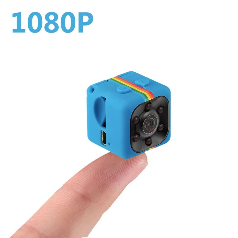 Blue 1080P Camera Мини HD 720 P/1080 P камера видео рекордер Цифровой Микро ИК ночного видения DV DVR видеокамера няня рекордер няня Видео Аудио - Цвет: Blue 1080P Camera