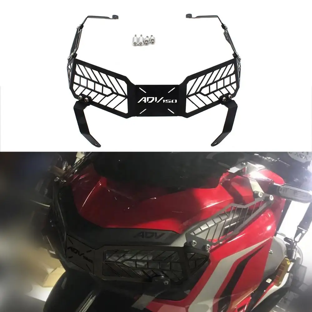 

Детали для мотоциклов SEMSPEED adv150, передсветильник фара, решетка, защитный кожух, подходит для HONDA ADV150 ADV 150 2019-2020, аксессуары