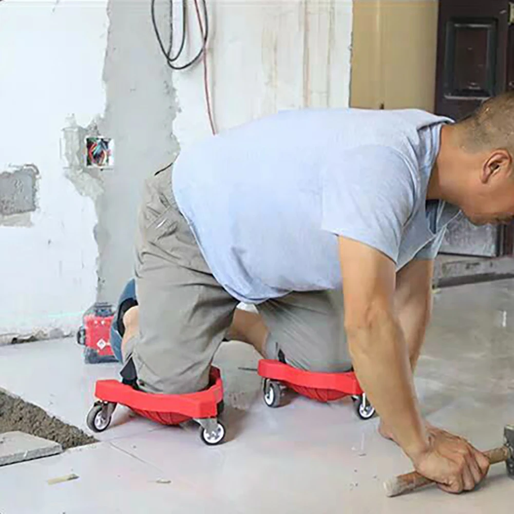 1 шт. строительные защитные инструменты наколенники ролики мобильное гибкое скольжение для работы строительство место работы