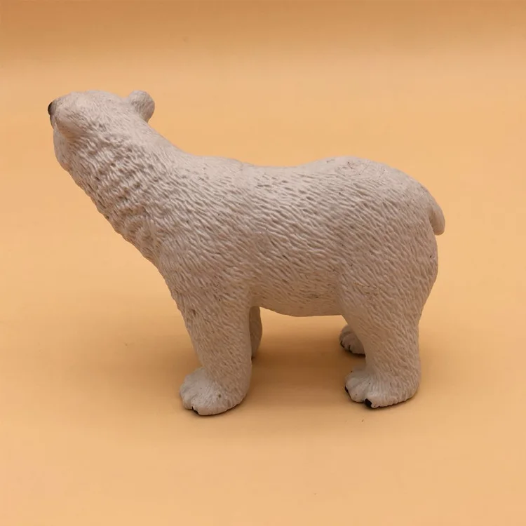 Suit 3-Model Polar Bear Model Marine Organism Model Cross Border Supply of Goods Oceans Pavilion Toy Animals