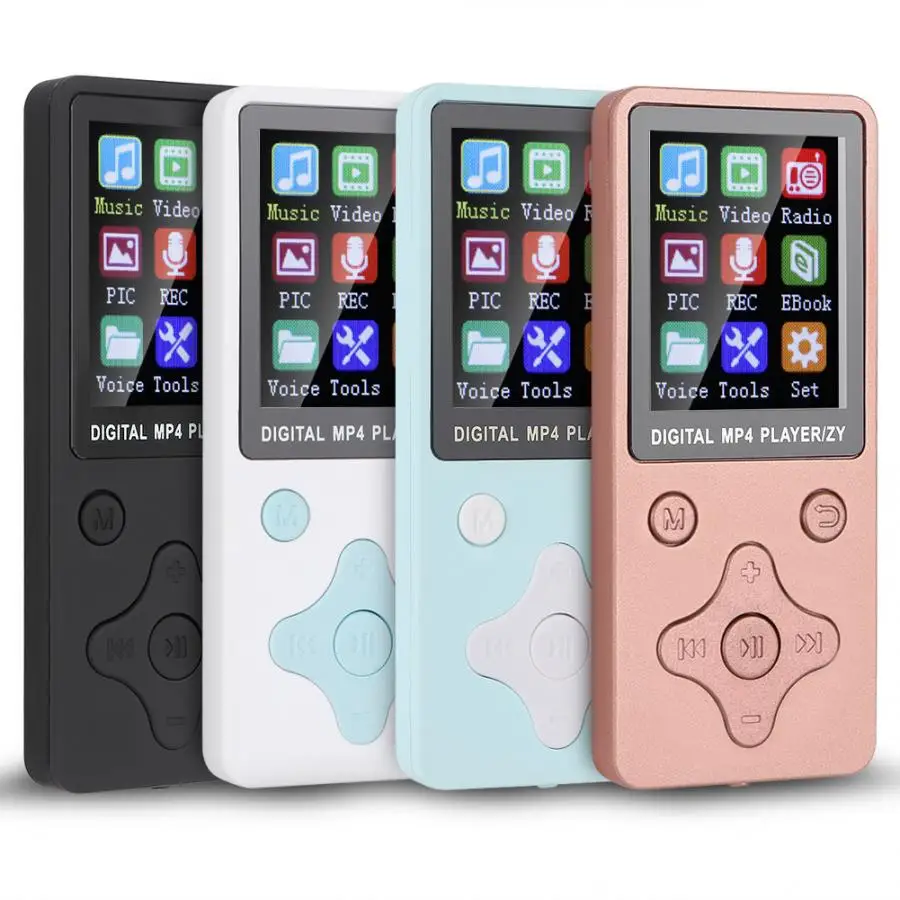 1.8inch T1 Color Screen Music MP3 MP4 Player 8G Support 32G Memory Card Rhombus Buttons 13 languages mp3 плееры
