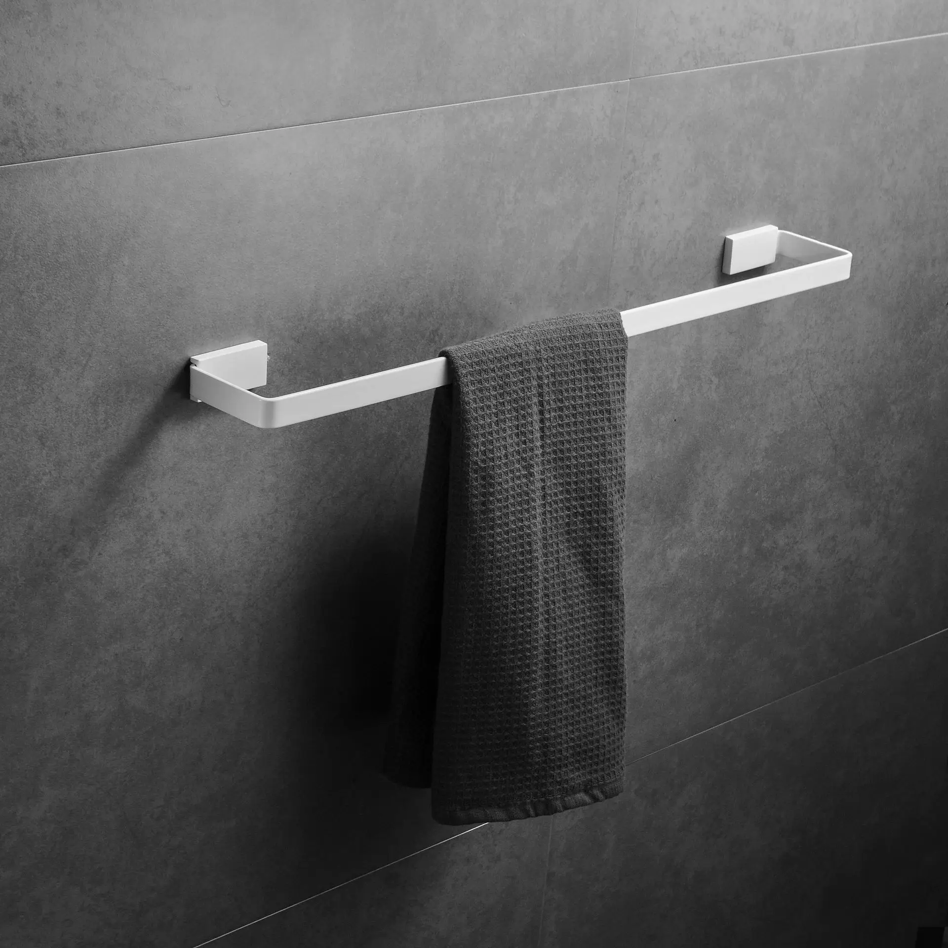 

Stainless Steel Towel Rack Bathroom Bath Pendant Zhejiang White Single Pole