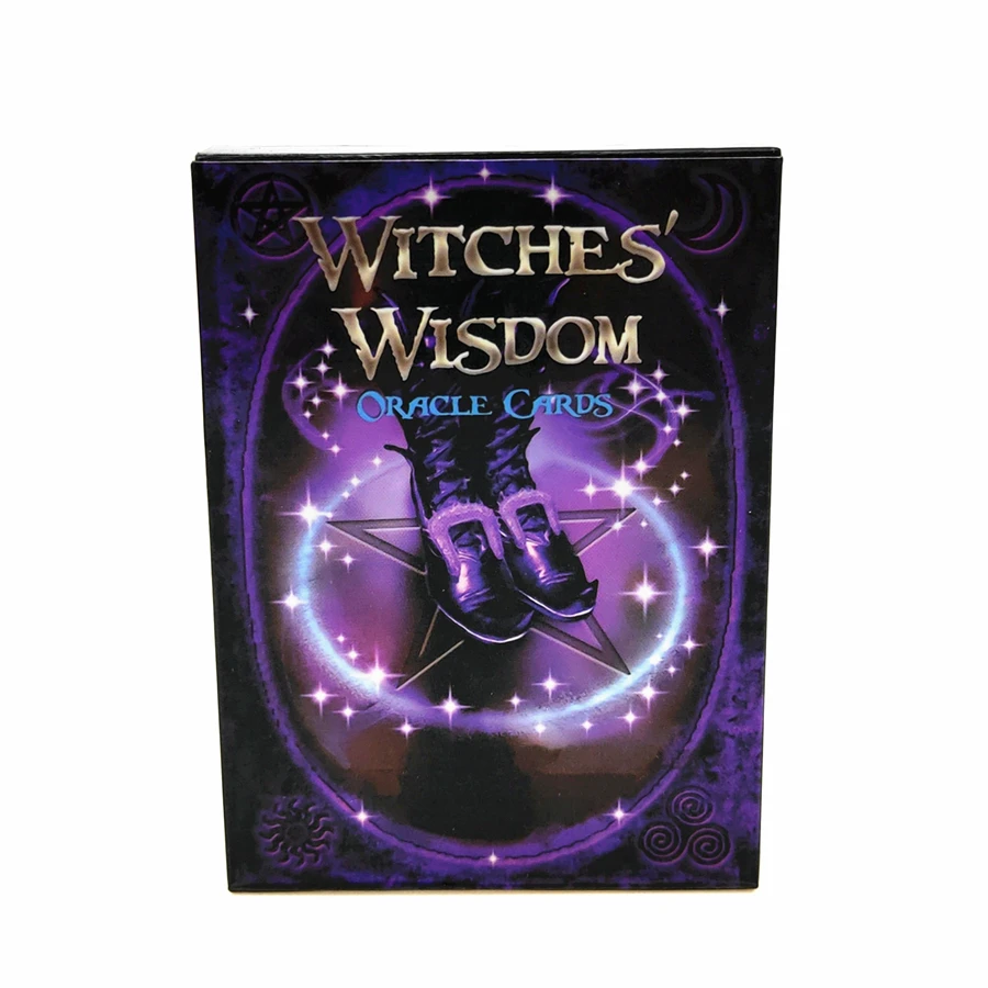 Традиционный английский ведьмы мудрость oracle карт колода таинственный карты Таро руководство-предсказаний судьбу fortune карточная игра