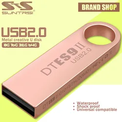 Suntrsi – clé USB étanche de 128 go, 8 go, 16 go, 32 go, 64 go, colorée, disque u, 2.0, cadeau pour PC 