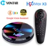 2022 H96 Max X3 8K 4GB 128GB TV Box Amlogic S905X3 Android 9.0 Set Top Box Dual Wifi Google Player Youtube Media Player ► Photo 1/6