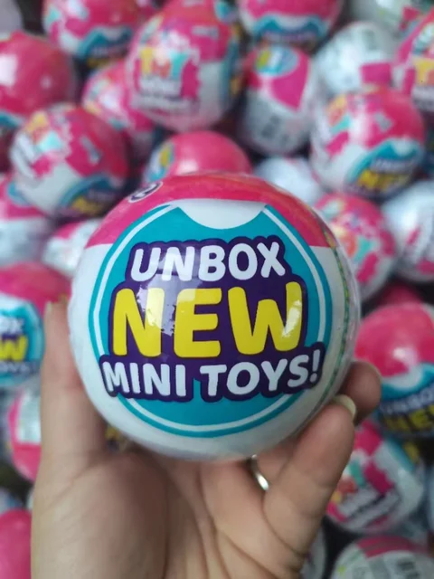 unbox new mini toys 5 Surprise Mini Brands Collector's Brands  Collectible Toys Blind Box Toy Birthday Surprise Kid Gift 1