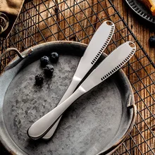 3 в 1 нож для масла из нержавеющей стали для масла бигуди Рассекатель с зубчатая кромка