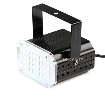 

36 pcs SMD 5050 rgb party Stage LED strobe Light with Sound Auto Control